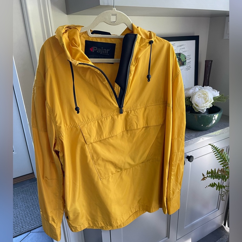 PAJAR Canada Yellow Snap Button Hooded Jacket